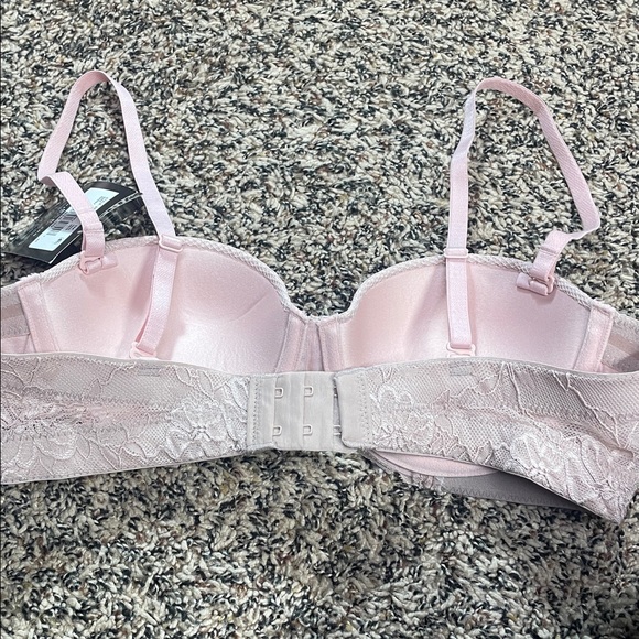 🆕 Maidenform Pink Lace Push Up Bra Size 34A | NWT - Picture 3 of 6